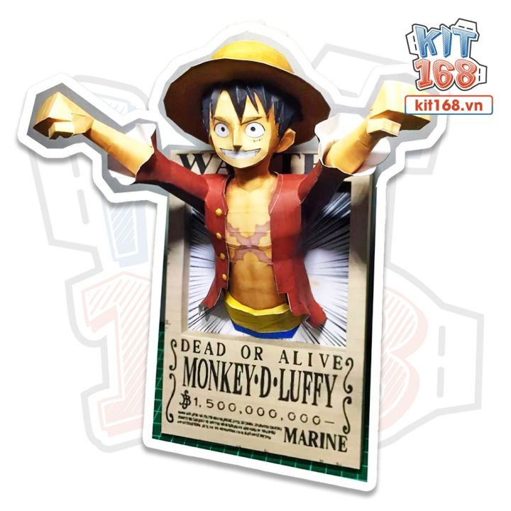 Bạn là một người sưu tập mô hình hoặc là fan của One Piece? Hãy xem ngay mô hình giấy One Piece Luffy 3D mà chúng tôi cung cấp! Được làm từ giấy chắc chắn và đẹp mắt, mô hình giấy One Piece Luffy 3D của chúng tôi sẽ khiến bạn thích thú từ đầu đến cuối!