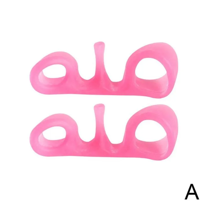1Pairs Silicone Gel Toe Separators Bunion Feet Pads Relief Foot Pain Thumb Valgus Protector