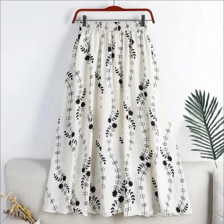 Chân váy bút chì in họa tiết mang phong cách Hàn Quốc  FATODA Blog