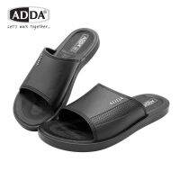 รองเท้าแตะ Adda​ รุ่น 12Y01M รองเท้า​แบบสวมผู้ชาย รุ่​น​ 12Y01​M   สี​ : ดำ​ ไซส์​ 7 - 10
