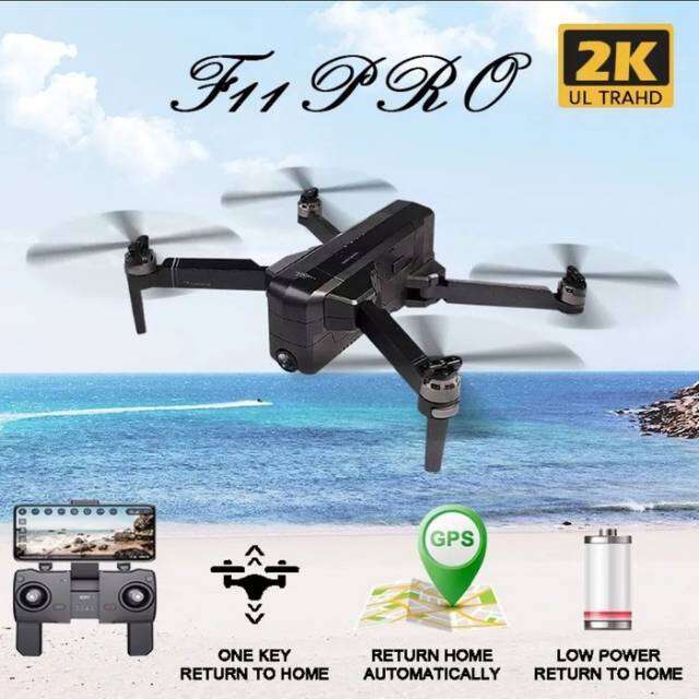Sjrc F11 Pro 2K GPS Drone dengan Kamera Besar Sudut Lebar WiFi 5G