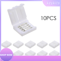 4 Pins RGB LED Strip Connector Quick Splitter 10 Pack White