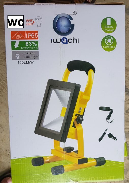 iwachi-สปอร์ตไลท์สนาม-พกพา-30w-แบบชาร์จ-ไร้สาย-กันน้ำ-ip65-led-flood-light-waterproof-outdoor-portable-rechargeable-30w