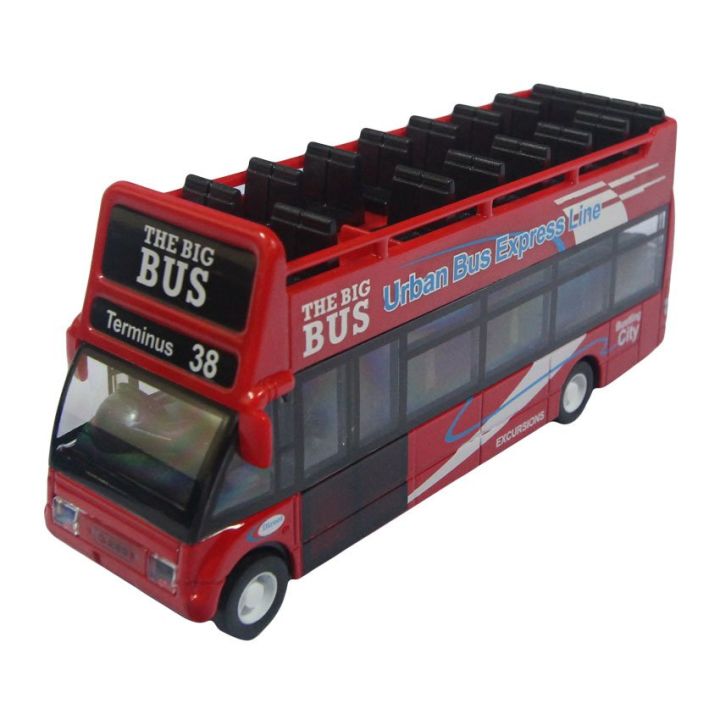 cfdtoys-โมเดล-โมเดลรถ-รถบัส-รถเหล็ก-diecast-model-โมเดลรถบัส2-ชั้น-1-146-8969-26