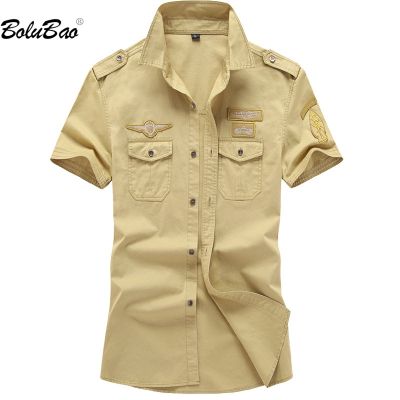 BOLUBAO 2023 Casual Shirt Mens New Product Design Slim-Fit Trend Cotton Tooling Top High-Quality Hot Selling Fashion Shirt Men