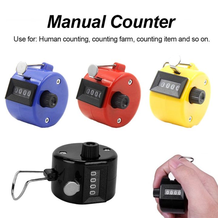 Handheld Tally Counter Mechanical Hand Counter Manual - Temu