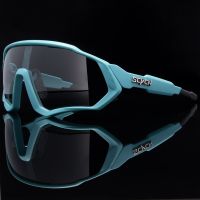 【CW】∋✖☽  Photochromic Cycling Glasses for Outdoor Sunglasses MTB Road Goggles Eyewear Men Cycl