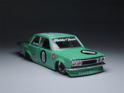 Hytoys Mini Gt House 1/64 008 Datsun 510 0 Pro Street Mj Diecast รุ่นที่มีจำนวนจำกัด