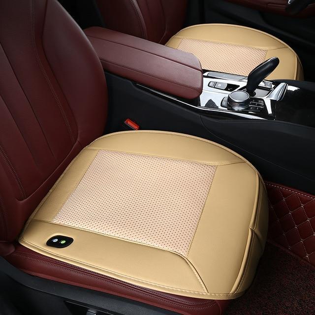 New 12V 4/8 Built-in Fan 3 Speeds Cooling Car Seat Cushion Cover Air  Ventilated Fan Conditioned Cooler Pad Seat Cushion Covers
