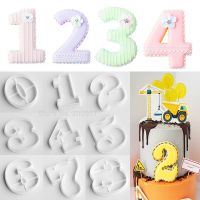 0 To 8 Large Digital Number Cake Mold Cartoon Fondant Frosted Cookie Cutting Die Cake Decorating Tools Baking Biscuit Mold NEW Bread Cake  Cookie Acce