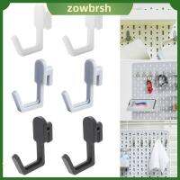 ZOWBRSH 20Pcs สะโพกสะโพก ตะขอหมุดชั้นวาง ถอดออกได้ กันน้ำกันน้ำได้ ผู้ถือ pegboard ทนต่อการสึกหรอ เครื่องมือจัดเก็บข้อมูล ตะขอกระดานเจาะรู เก้าอี้ทำงานได้