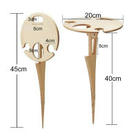 Portable Wood Outdoor Picnic Wine Table Holder Kitchen Dining Bar Tools Gadgets Wine Glass Rack Collapsible Tableware Utensils