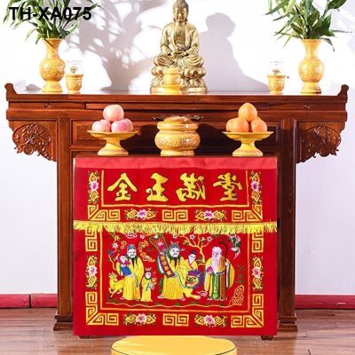 Table is embroidery and lu shou temple surrounded the whole three-dimensional longfeng festival home bye complete set