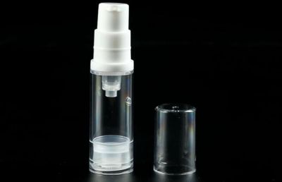【CW】 2pcs/lot  5ml10ml15ml airless pump plastic bottles vacuum pressure emulsion bottle with lotion