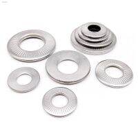 ❣✳❍ M3 M4 M5 M6 M8 M10 M12 M16 NFE25-511 304 Stainless Steel Disc Spring Serrated Lock Washer Knurled Elastic Gasket French Standard