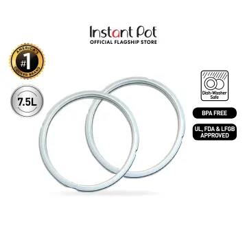 Twin Pack Sealing Rings - Clear (6-Quart) - Instant Pot Philippines