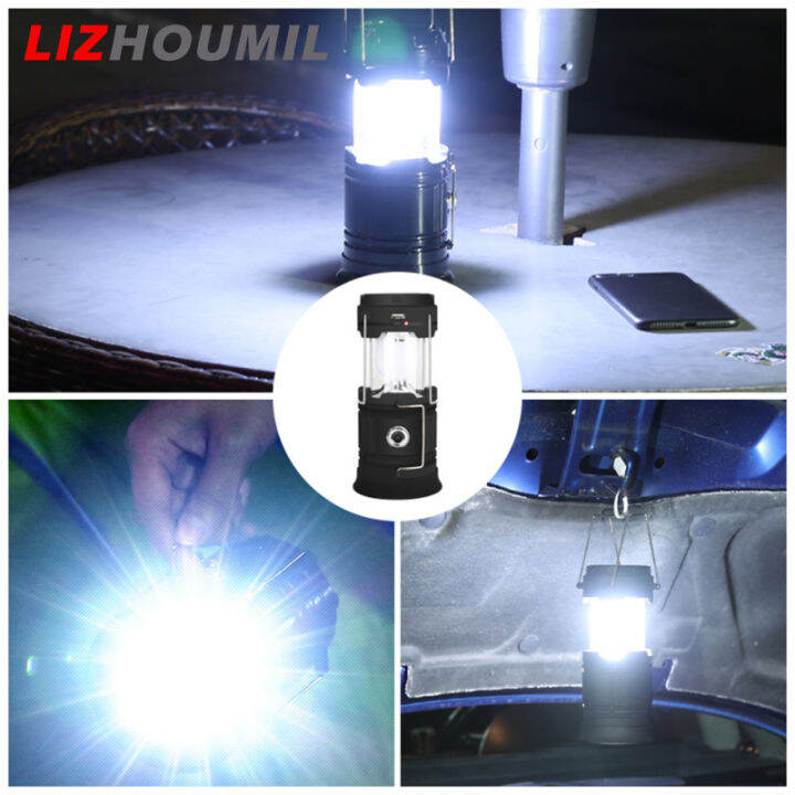 lizhoumil-อุปกรณ์ฉุกเฉินโคมไฟเต็นท์โคมไฟตั้งแคมป์พลังงานแสงอาทิตย์-led-แบบพกพากลางแจ้งสามารถชาร์จไฟได้ถึง350ลูเมนสว่างมากแบบ-usb