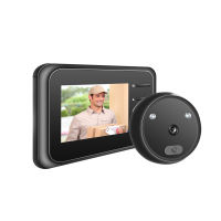 R11 Digital Doorbell Smart Electronic Peephole Viewer 2.4 inch LCD Color Screen IR Night Vision Door Video Camera Door Bell