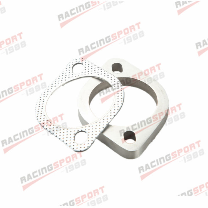 ชุด2-25-2-bolt-exhaust-flange-amp-exhaust-gasket-สำหรับ2-bolt-flange