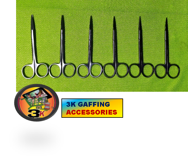 (3K Gaffing and Gamefowl Accessories) Medical Scissor (Small) Curve and