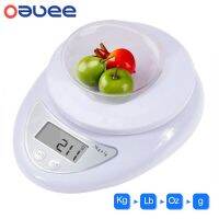 Oauee Balance numérique 5KG 1KG Mini Balance de poche électronique 1g 0.1g acier de précision pour cuisine Balance alimentaire Portable