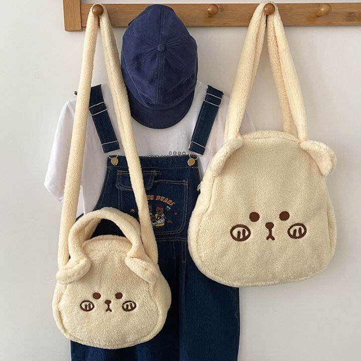 2022-new-women-cute-sling-bag-plush-little-bear-fashion-ins-korean-shoulder-bag-large-capacity-gift-for-girls