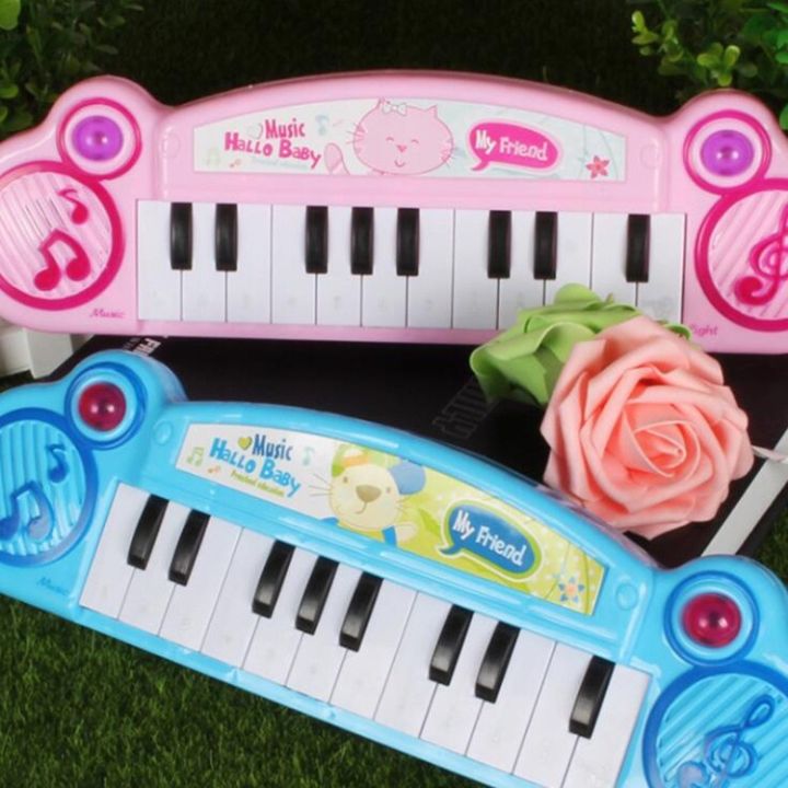 พร้อมส่ง-เปียโนเด็ก-เปียโนอิเล็กทรอนิกส์-เพลงเปียโน-ของเล่นเด็ก-ของขวัญเด็กkid-electronic-piano-toy-electronic-musical-keyboard-piano-toy-educational-musical-toy-for-baby-and-toddler-kids