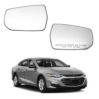 2Pcs Car Front Heated Side Door Wing Rearview Mirror Lens Glass for L 2016-2021