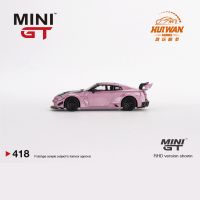 MINI GT 1:64 NISSAN gtr Passion Pink Collection Metal Die-Cast Simulation Model Cars Toys