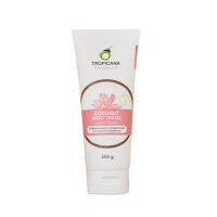 Tropicana ครีมบำรุงผิวน้ำมันมะพร้าวและสารสกัดจากดอกบัว 200 กรัม (ทรอปิคานา)Body Cream Sacred Lotus