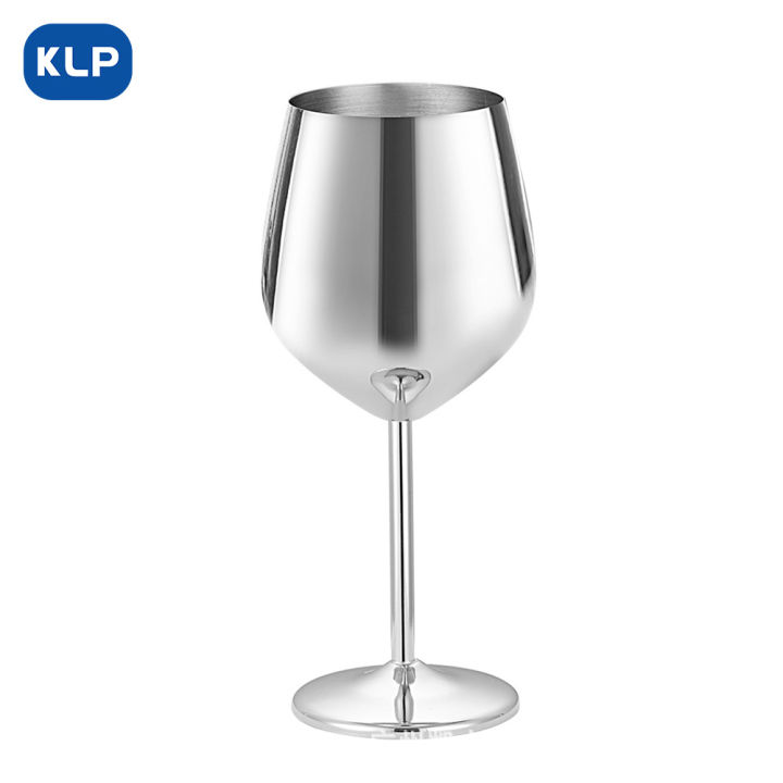 klp-ถ้วยแชมเปญถ้วยไวน์แก้วไวน์แดงถ้วยไวน์สแตนเลสสตีลแบบสร้างสรรค์ยุโรปถ้วยค็อกเทล-qianfun