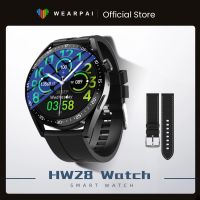 Wearpai NFC SmartWatch HW28 Smart Watch Men Bluetooth Call Wireless Charger Voice Assistant Sport สําหรับ Android สําหรับ Android iOS