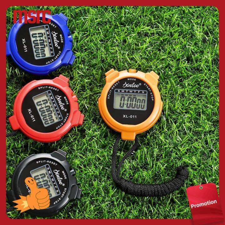 MSRC Shockproof Countdown Timer Training Lap Split Digital Display