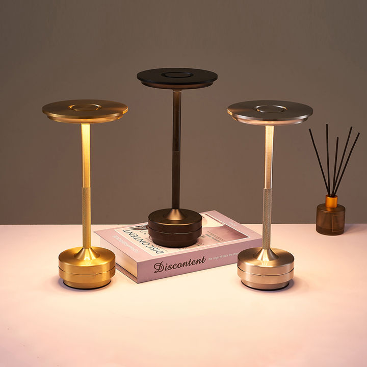 โคมไฟตั้งโต๊ะสร้างสรรค์5v-แบบชาร์จไฟได้สำหรับโฮมออฟฟิศร้านอาหาร-bar-decoaration-study-touch-led-desktop-night-light