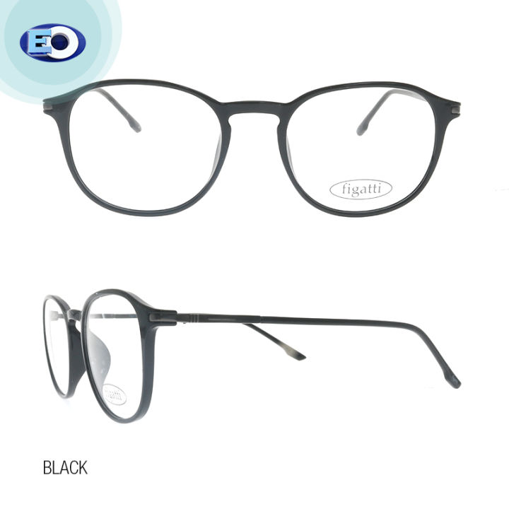 EO Figatti FG19152 Frame with Multicoated Lens / Non-graded Eyeglasses ...