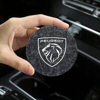 hot！【DT】☁  Car interior door slot mat for water cup ashtray storage 206 207 307 407 408 508 3008 2008 Accessories