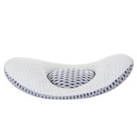 Comfort Lumbar Support Pillow Sleep Cushion Waist Pad Relaxing Spine Sleeping Semicircular Lower Back Support Cushion