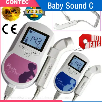 Doppler fœtal, 2Mhz, Portable, Baby Sound C