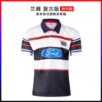 เสื้อผ้าบาสเกตบอลคุณภาพสูง Blue adjustable retro version Rugby clothing clothing Rugby jersey sport coat mens wear