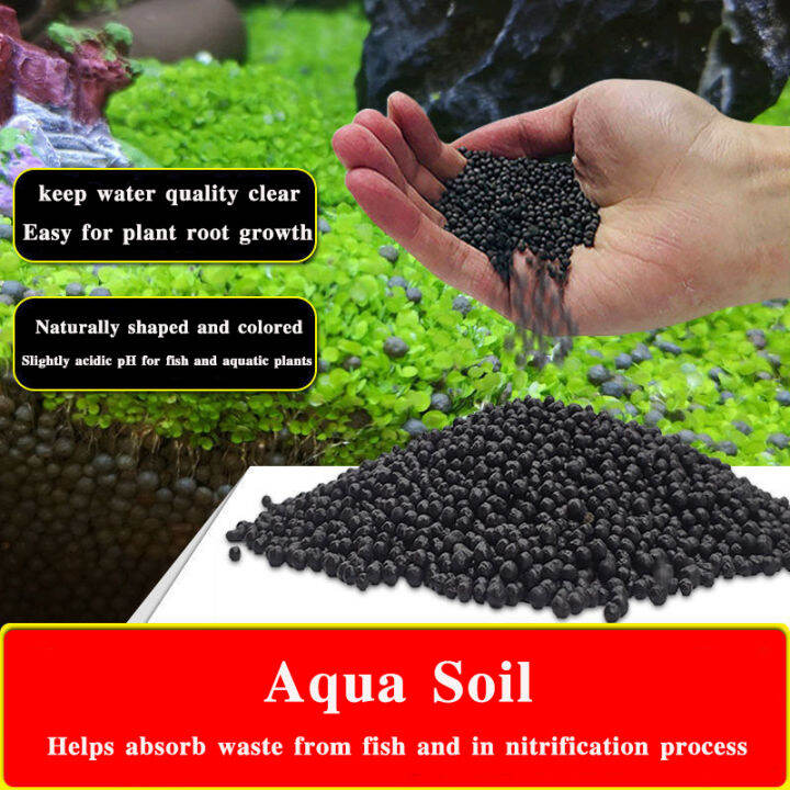 300g Aqua soil Aquarium soil for Plants Seeds Aquatic Water Grass ...