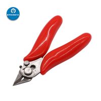 【】 zsdcpt Diagonal Pliers Mini Wire Flush Cutter 3.5 Inch Diagonal Cutting Pliers Wires Insulating Rubber Handle Stainless Steel Nippers