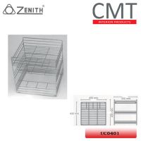 UC-0401  ตะแกรง 3 ชั้น ใส่ขวด 450x450x450 มม.