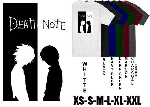 DEATH NOTE Ryuzaki Mens Tee - WHITE