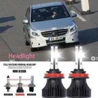 หลอดไฟหน้ารถยนต์ LED LAI 40w 6000k สีขาว สําหรับ Mercedes-Benz B-class(w246w242) 2012-2023 2PCS