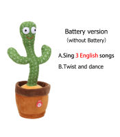 Home Decoration Gift Lovely Talking Toy Dancing Cactus Doll Speak Talk Sound Record Repeat Toy Kawaii Cactus Children Education