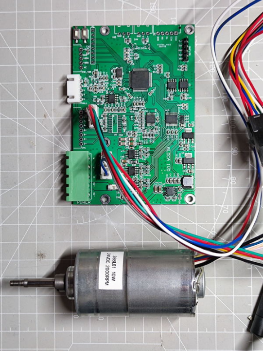 Custom STM32F103 Brushless DC BLDC Motor Development Board, HALL