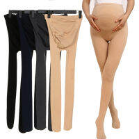 320D Women Pregnant Socks Maternity Hosiery Solid Stockings Tights Pantyhose