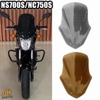 กระจกหน้ารถยนต์สำหรับ2012 2013 2014 2015 2016 2017 2018 Honda NC700S NC750S NC 700 750 S กระจกบังกระจกหน้ารถรถยนต์