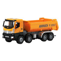 1:50 Scale Metal Self-discharging Truck Die Cast Model Toy 3 Colors Engineering Vehicle Model