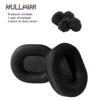 Nullmini แผ่นรองหูผ้ากำมะหยี่หนาสำรองสำหรับ Philips Shb9850nc ที่ปิดหูฟองน้ำหูฟังคุณภาพสูง